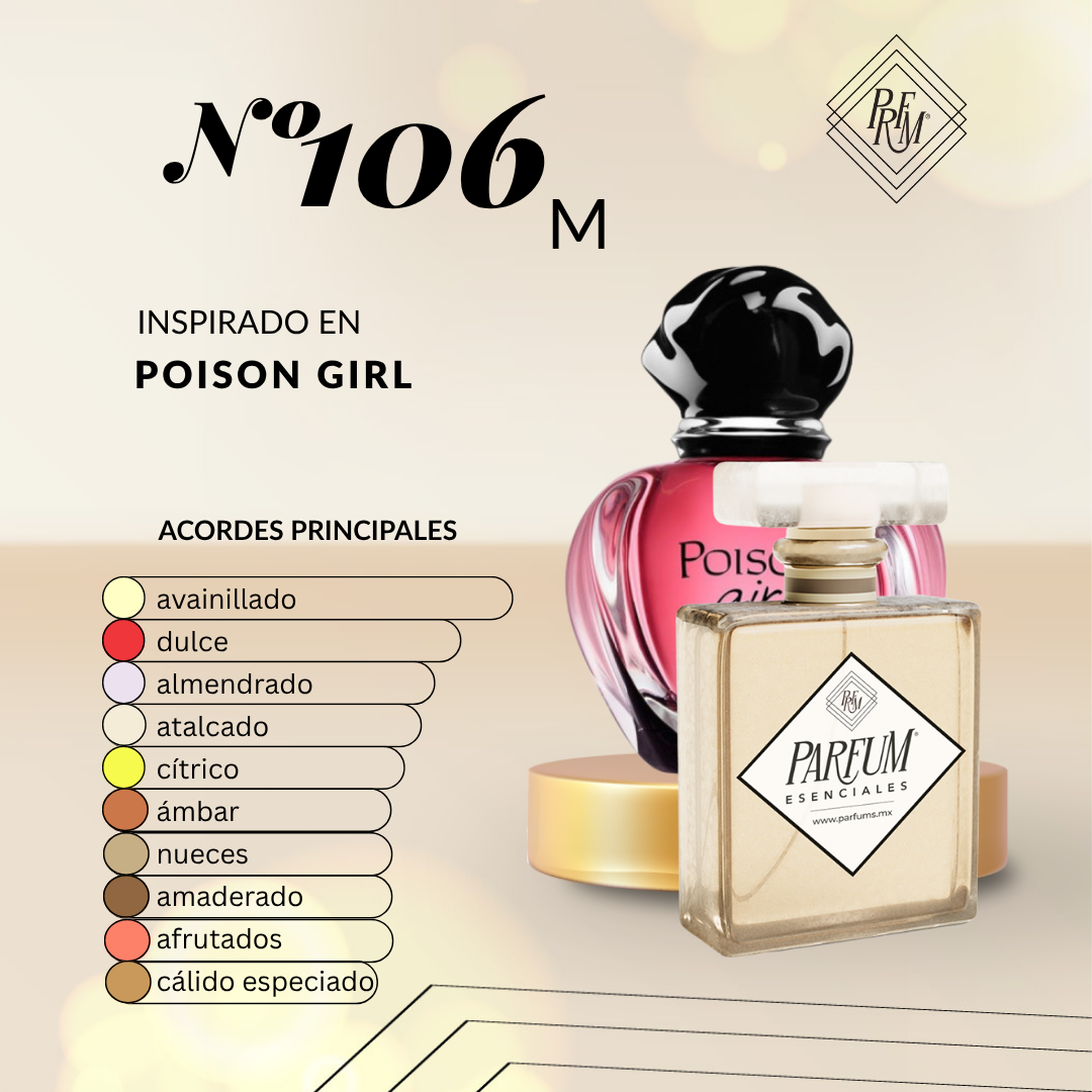 106M-Inspirado en MPOISON GIRL