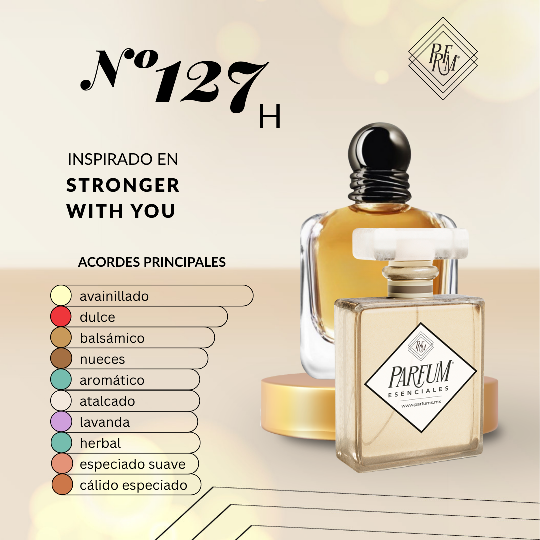 127H Inspirado en STRONGER WITH YOU