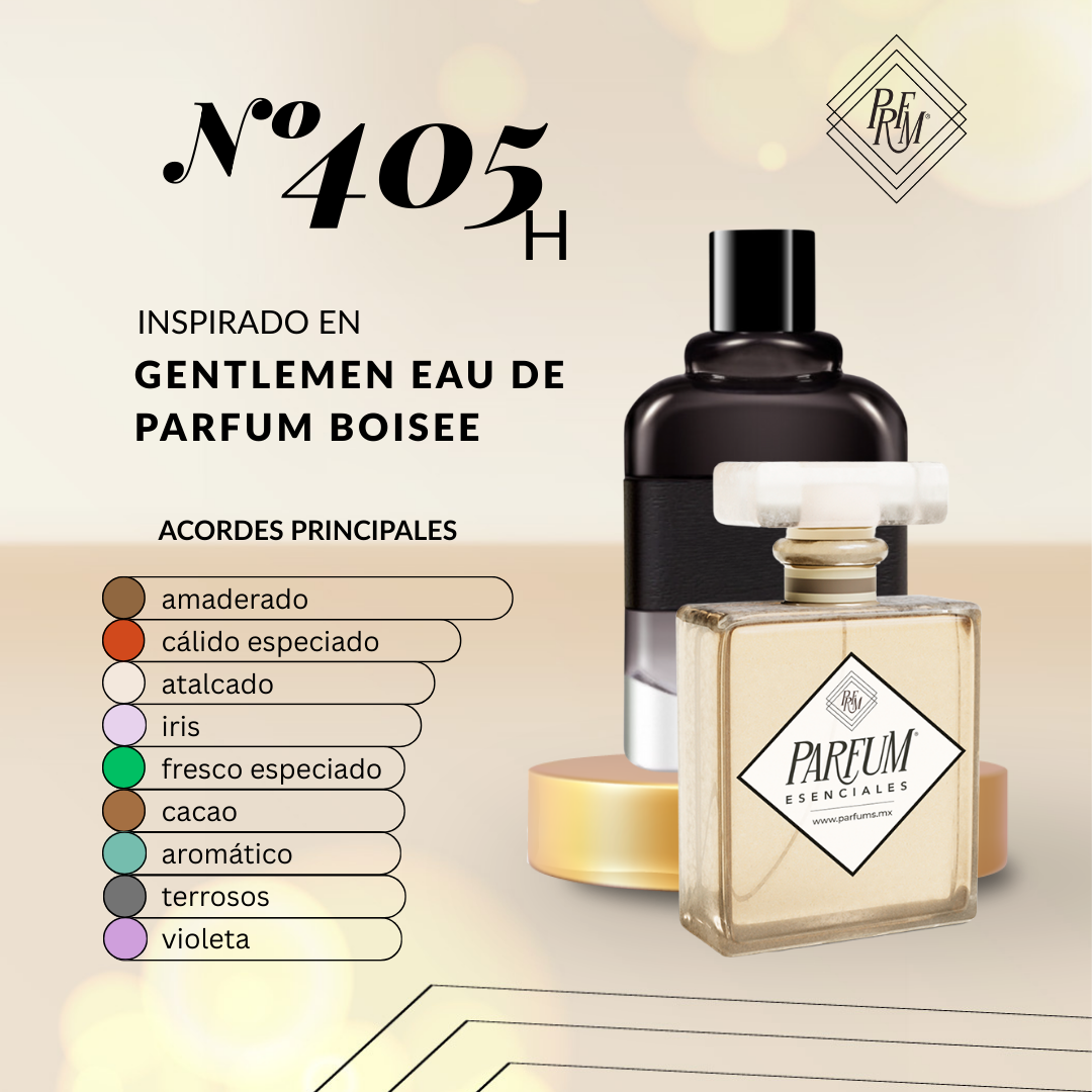 405H inspirado en GENTLEMAN EDP BOISÉE