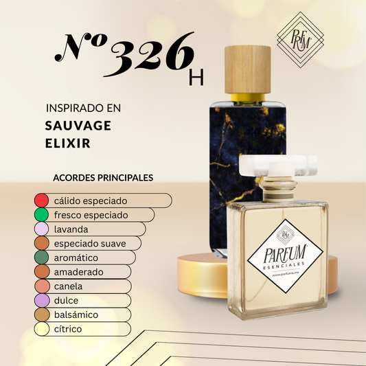 326H Inspirado en SAUVAGE ELIXIR