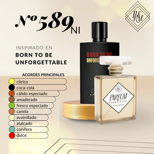 589NI- inspirado en Born to be Unforgettable UNISEX