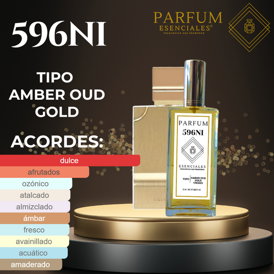 596NI-Tipo AMBER OUD GOLD